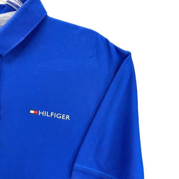 Tommy Hilfiger Men's T-Shirt Size Large Short Sleeves Blue - Picture 3 of 10